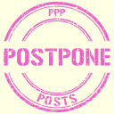 Logo Postpone Posts